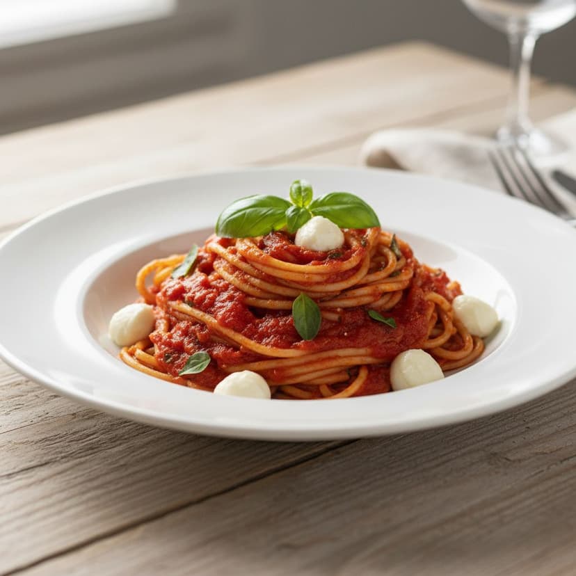 AI-generated romantic Italian dinner recipe from FoodiePrep
